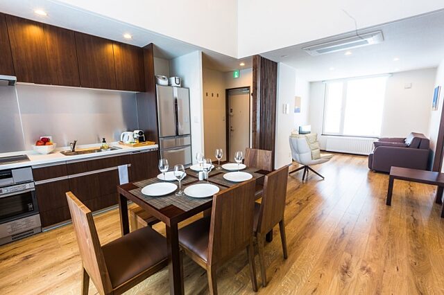 DINNING KITCHEN 2 BED LOFT STUDIO